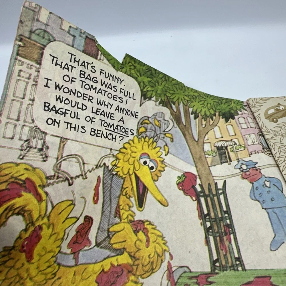 Sesame Street Big Birds Red‎ Book. 1977. Featuring Jim Hensons Muppets. Hardback